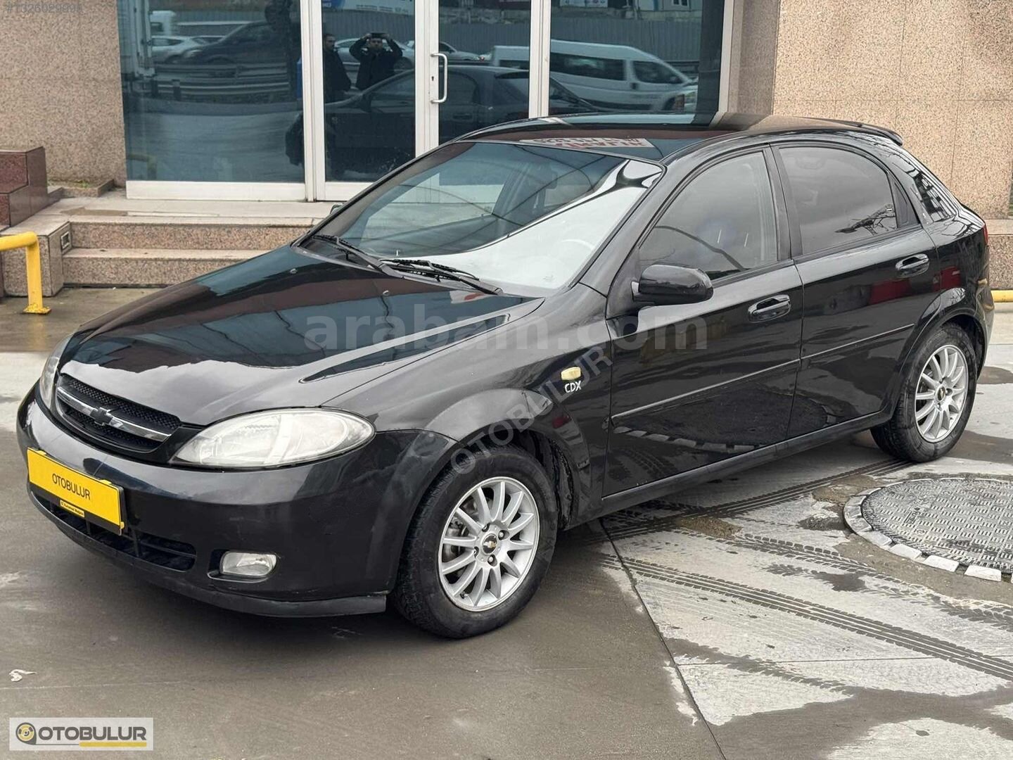Galeriden Chevrolet Lacetti 1.6 SX 2005 Model İstanbul 256.998 km Siyah 5