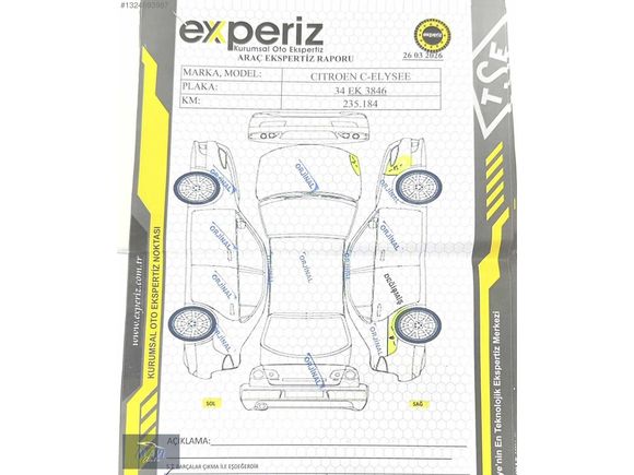 C-ELYSE FUL PAKET HATASIZ DÜŞÜK KM