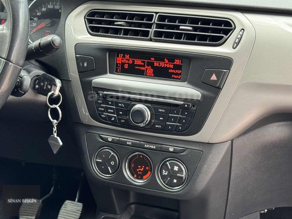 SİNAN BİŞGİN'DEN BOYASIZ 2016 CITROEN C-ELYSEE EXCLUSI 92BIN KM