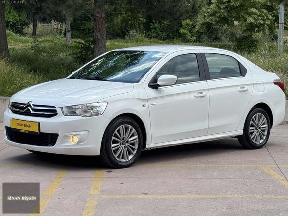 SİNAN BİŞGİN'DEN BOYASIZ 2016 CITROEN C-ELYSEE EXCLUSI 92BIN KM
