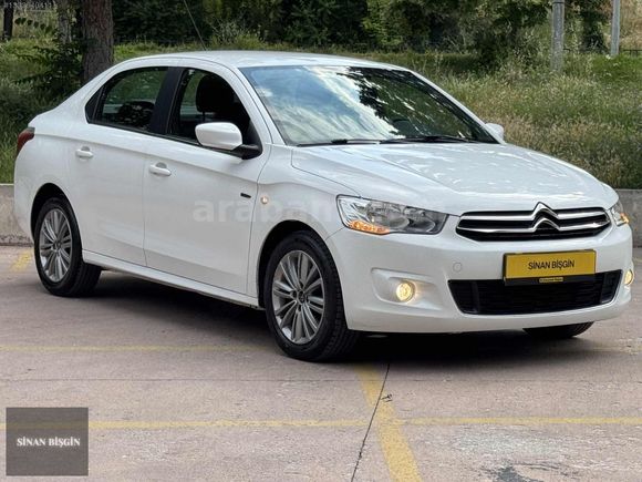 SİNAN BİŞGİN'DEN BOYASIZ 2016 CITROEN C-ELYSEE EXCLUSI 92BIN KM