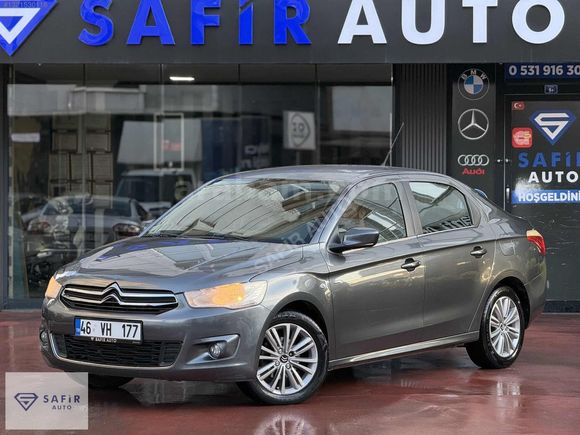 SAFİR AUTO 2013 CİTRÖEN C-ELYSEE EXCLUSİVE 1.6 DİZEL 127 BİN KM