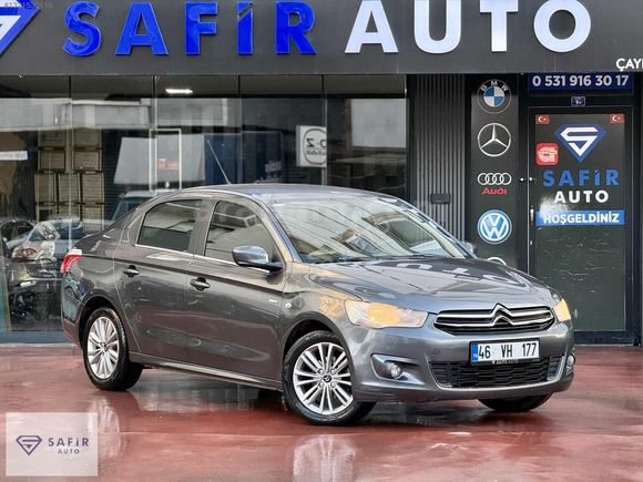 SAFİR AUTO 2013 CİTRÖEN C-ELYSEE EXCLUSİVE 1.6 DİZEL 127 BİN KM