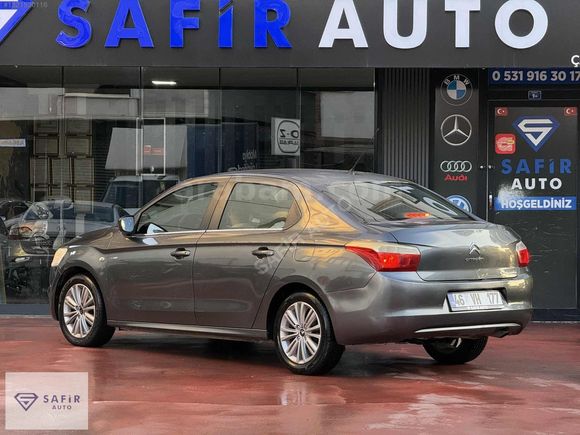 SAFİR AUTO 2013 CİTRÖEN C-ELYSEE EXCLUSİVE 1.6 DİZEL 127 BİN KM