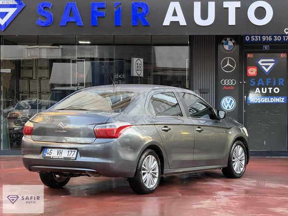 SAFİR AUTO 2013 CİTRÖEN C-ELYSEE EXCLUSİVE 1.6 DİZEL 127 BİN KM