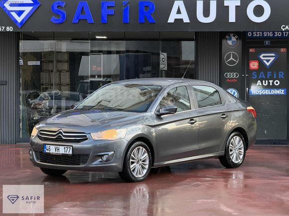 SAFİR AUTO 2013 CİTRÖEN C-ELYSEE EXCLUSİVE 1.6 DİZEL 127 BİN KM