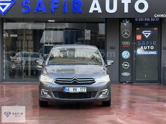 SAFİR AUTO 2013 CİTRÖEN C-ELYSEE EXCLUSİVE 1.6 DİZEL 127 BİN KM