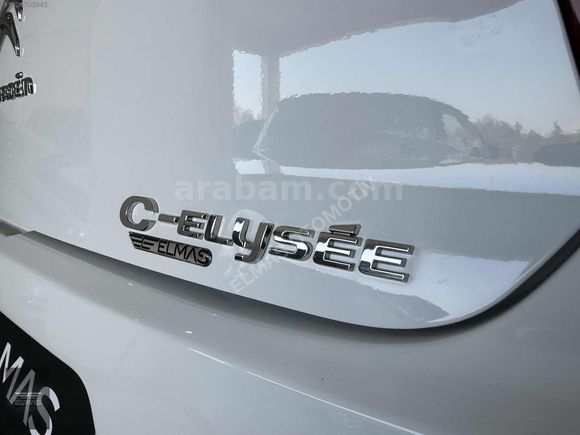 2013 CITROEN C-ELYSEE 1.6 HDI EXCLUSIVE BOYASIZ- TEK SAHİP