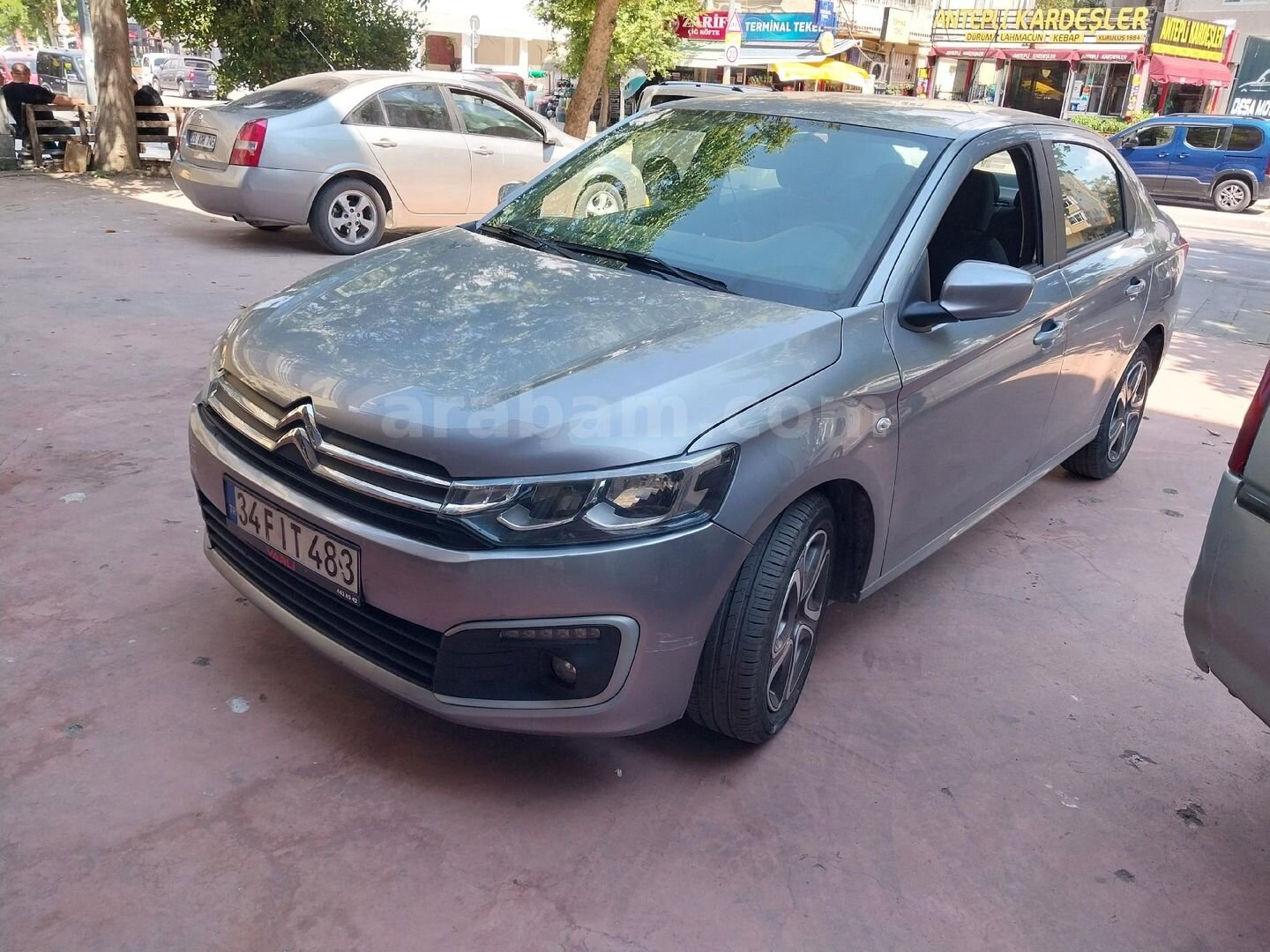 Galeriden Citroen C-Elysée 1.5 BlueHDI Shine 2022 Model İstanbul 85.000 km Füme 6