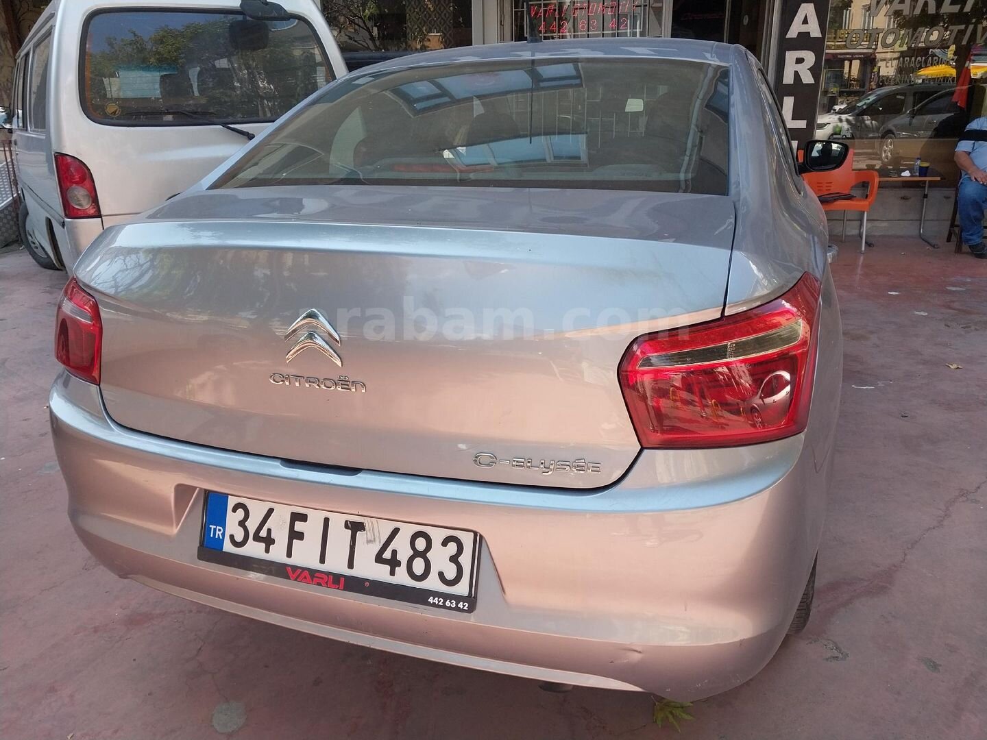 Galeriden Citroen C-Elysée 1.5 BlueHDI Shine 2022 Model İstanbul 85.000 km Füme 4