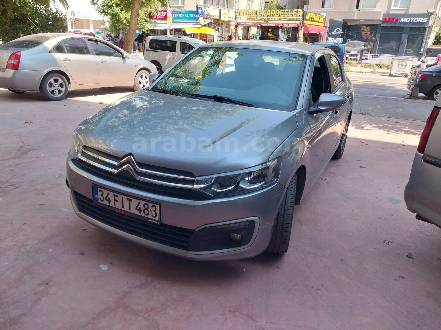 Galeriden Citroen C-Elysée 1.5 BlueHDI Shine 2022 Model İstanbul 85.000 km Füme 5