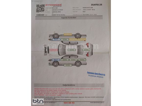 ## BAKIMLI NİSSAN NOTE 1.5 TEKNA ##