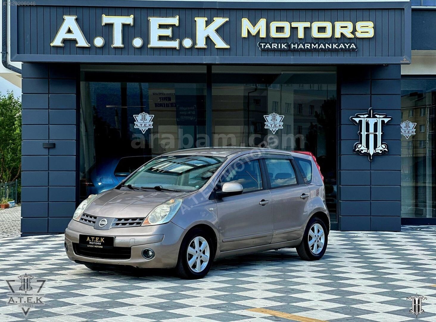 Galeriden Nissan Note 1.5 dCi Tekna 2008 Model Konya 215.500 km Kahverengi 1