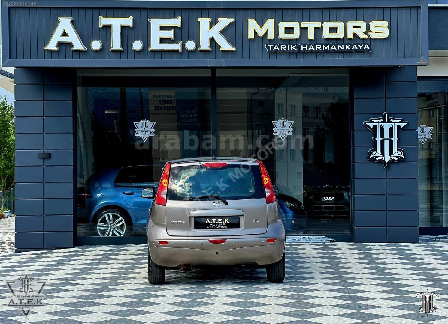 Galeriden Nissan Note 1.5 dCi Tekna 2008 Model Konya 215.500 km Kahverengi 4