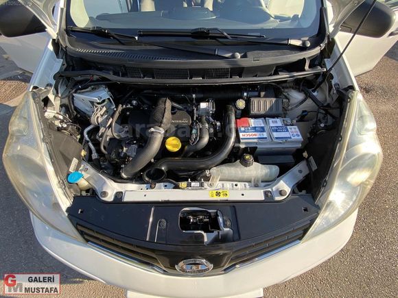 177000 KMDE 2012 NİSSAN NOTE 1.5 DCİ DİZEL VİSİA İLK ELDEN