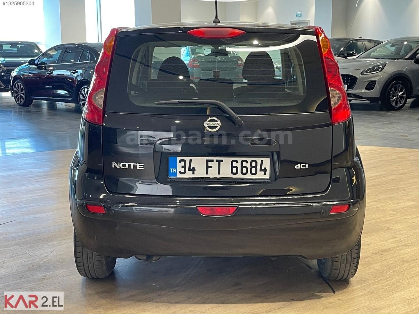 Galeriden Nissan Note 1.5 dCi Tekna 2008 Model İstanbul 148.000 km Siyah 7