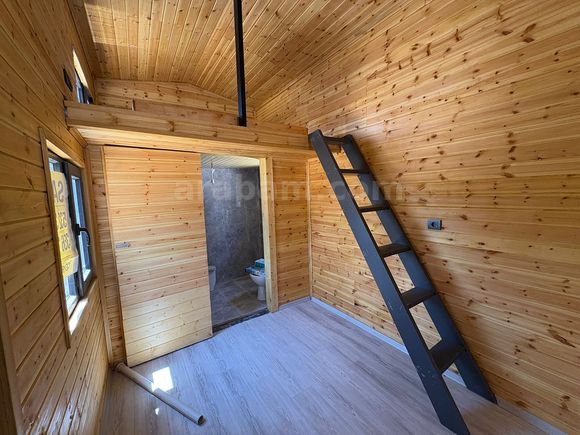 6M UZUNLUĞUNDA 2,55M GENİŞLİĞİNDE 4M YÜKSEKLİĞİNDE LOFT KATLI