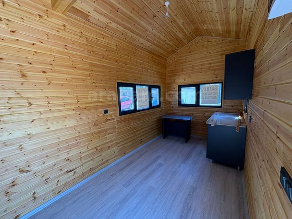 6M UZUNLUĞUNDA 2,55M GENİŞLİĞİNDE 4M YÜKSEKLİĞİNDE LOFT KATLI