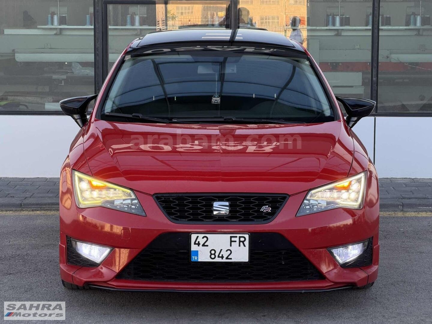 Galeriden Seat Leon 1.4 EcoTSI FR 2015 Model Konya 201.000 km Kırmızı 2