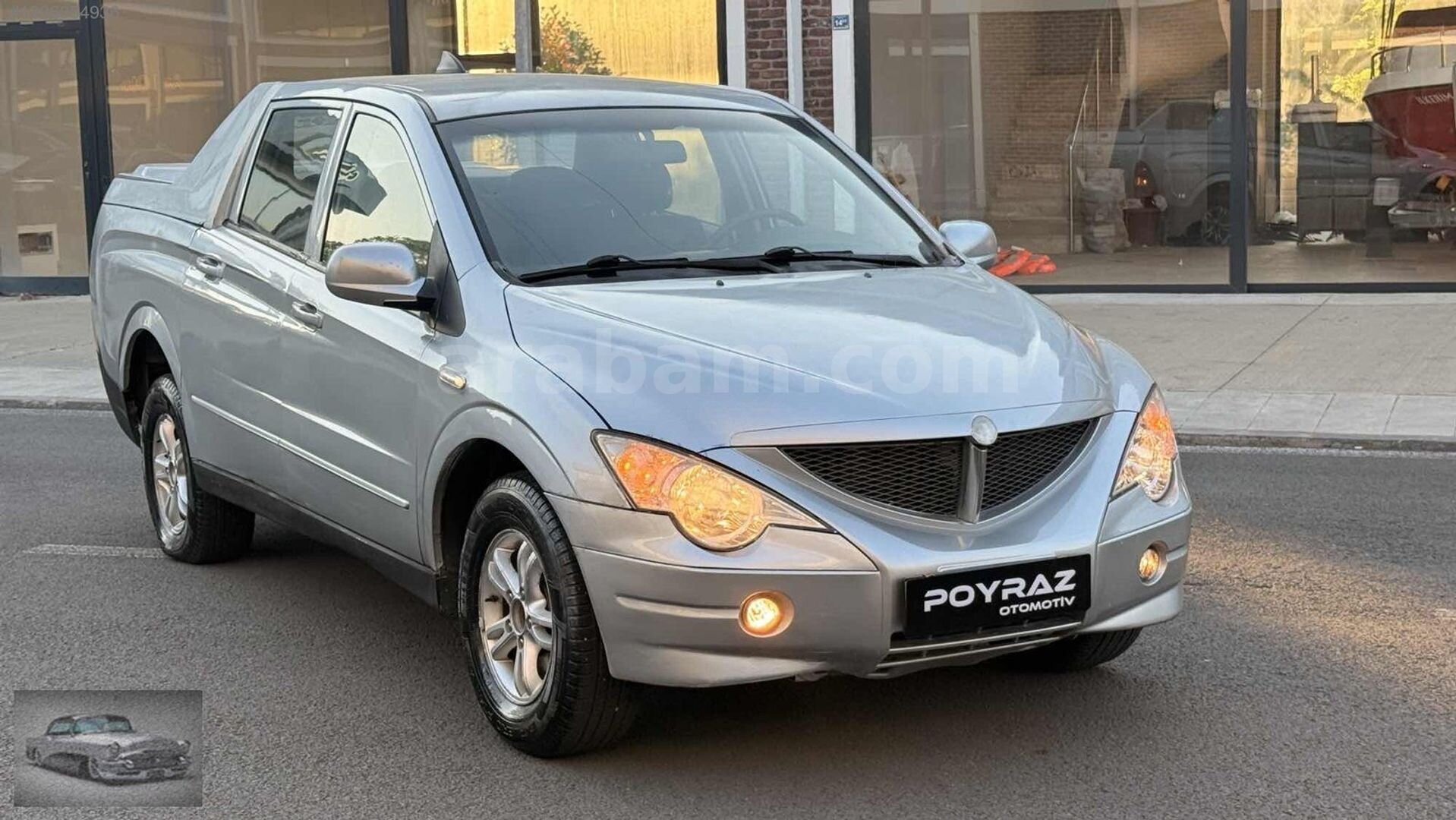 Galeriden KGM SsangYong Actyon Sports 2.0 XDI 4X4 2011 Model Ordu 274.000 km Gri 1