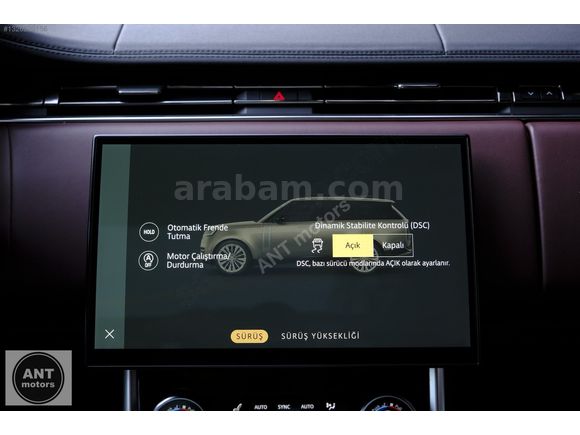 HATASIZ BAYİ RANGE ROVER 3.0MHEV D350 HSE+BLACK EDITION+ARKA AKS