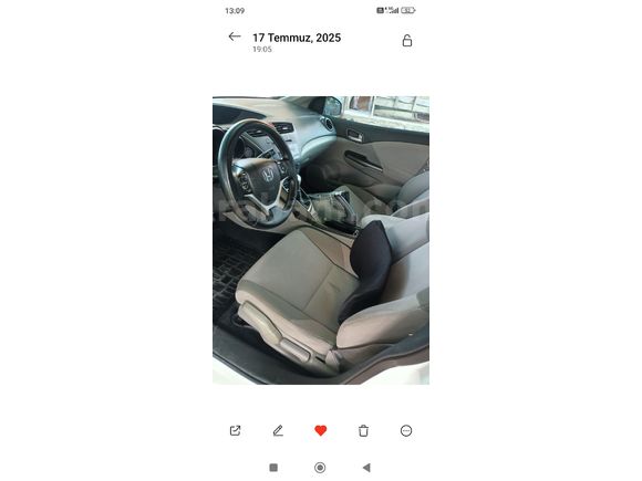 Sahibinden Honda Civic 1.6i DTEC Comfort 2013 Model