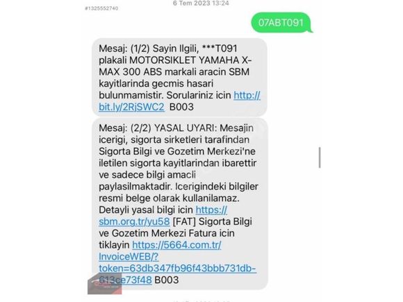 COŞAR'DAN 2018 X-MAX 300 ABS HATASIZ BAKIMLI