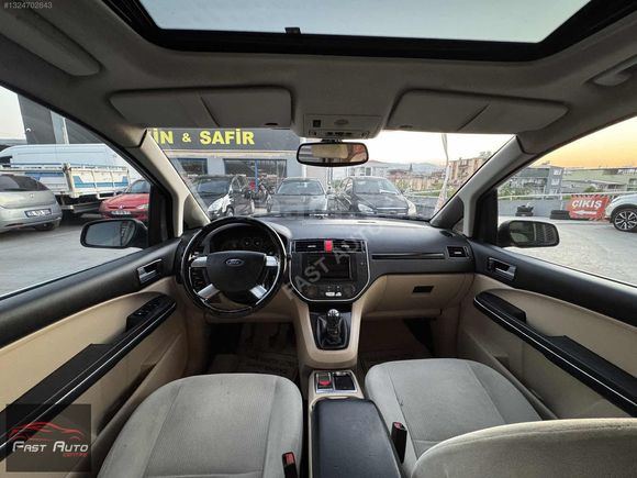 FORD C-MAX 1.6 DİZEL-DOLU PAKET -SUNROOF-ELEKTİRİKLİ KOLTUK