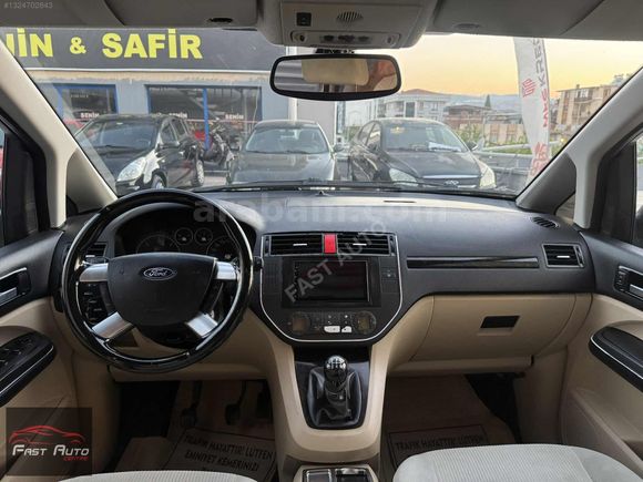 FORD C-MAX 1.6 DİZEL-DOLU PAKET -SUNROOF-ELEKTİRİKLİ KOLTUK