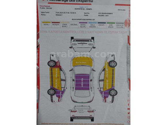Sahibinden Renault Fluence 1.5 dCi Touch 2012 Model