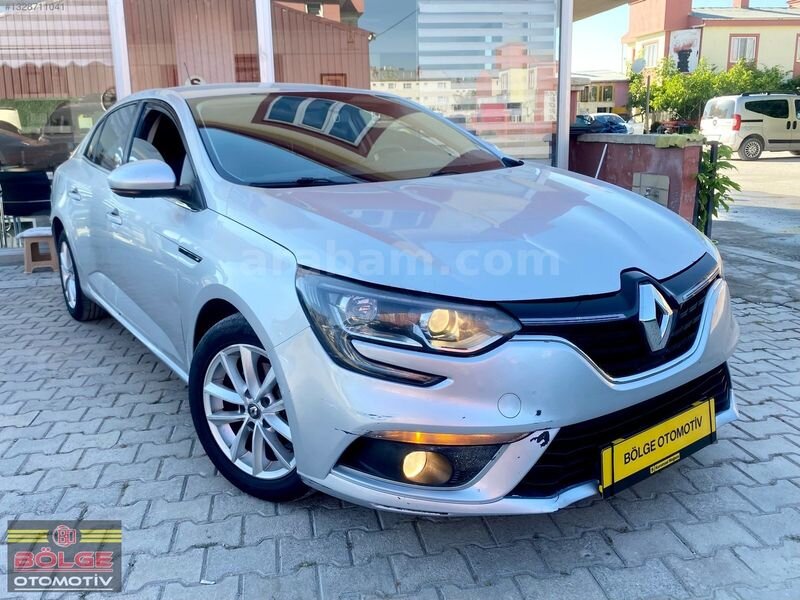 Galeriden Renault Megane 1.5 dCi Touch 2016 Model Van 269.000 km Gri