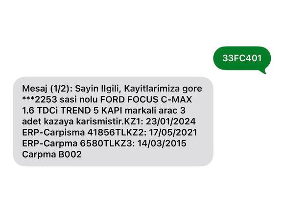 Sahibinden Ford C-Max 1.6 TDCi Trend 2004 Model
