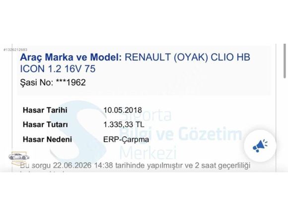 2015 model _RENAULT CLİO_ 1.2 BENZİNLİ - İCON -BOYASIZ + HATASIZ