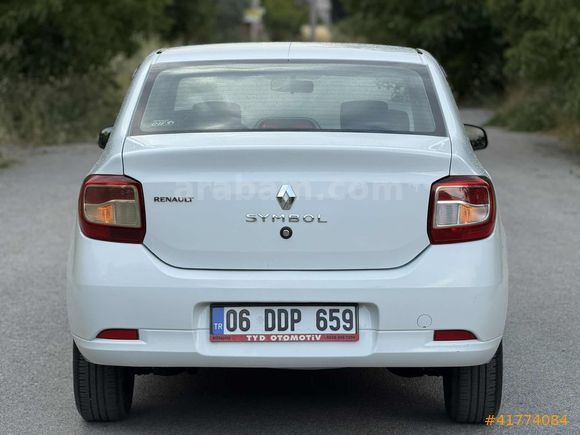 2016 RENAULT SYMBOL DEĞİŞENSİZ PARÇA BOYALI K.KART 12 TAKSİT
