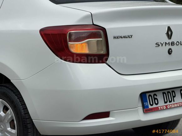 2016 RENAULT SYMBOL DEĞİŞENSİZ PARÇA BOYALI K.KART 12 TAKSİT