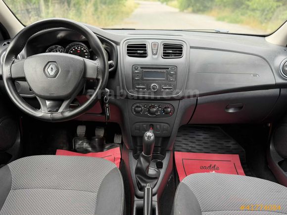 2016 RENAULT SYMBOL DEĞİŞENSİZ PARÇA BOYALI K.KART 12 TAKSİT