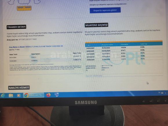 Galeriden Renault Clio 1.5 dCi Touch 2015 Model Yalova
