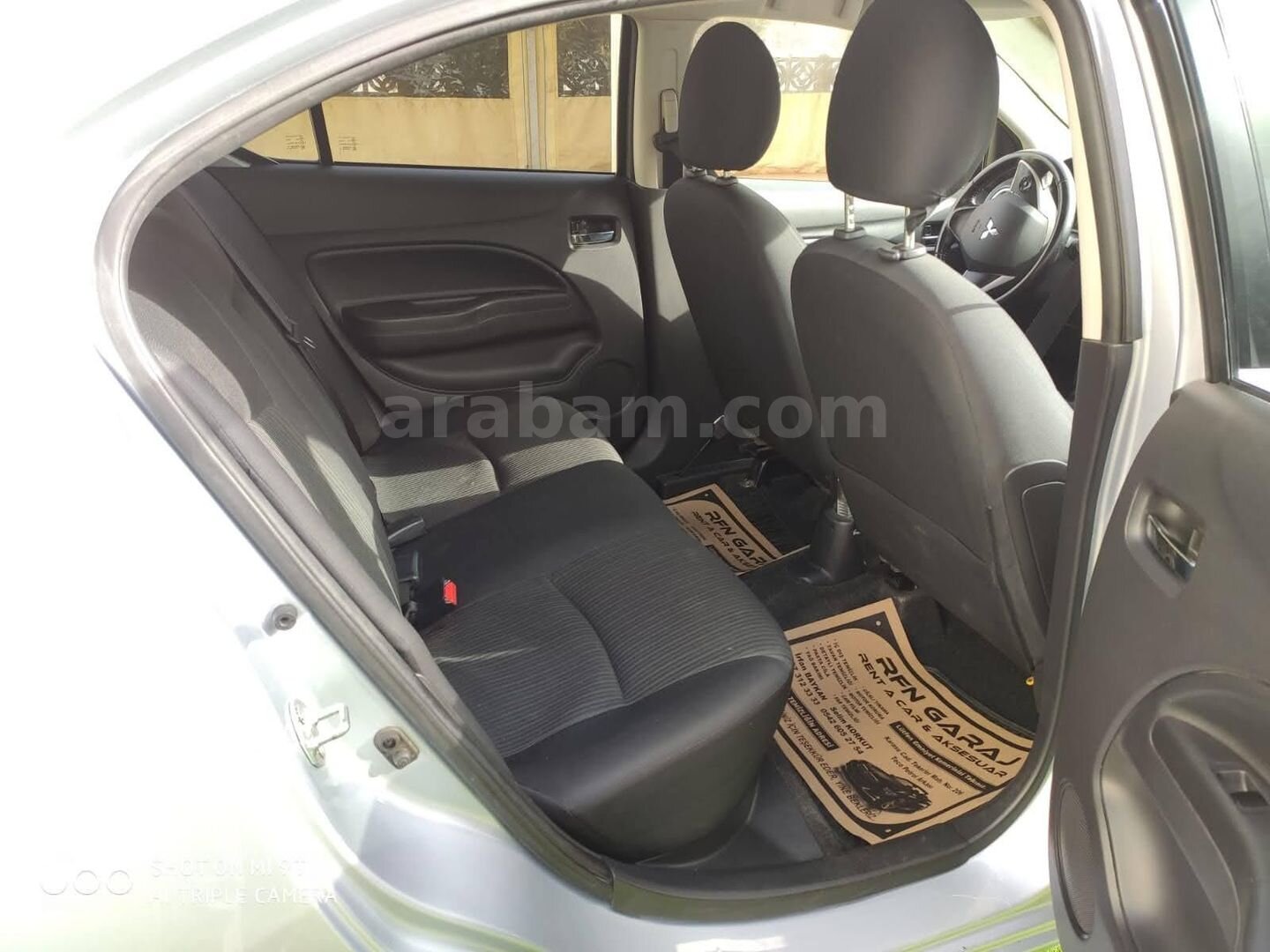 Sahibinden Mitsubishi Attrage 1.2 Intense 2014 Model Sakarya 135.000 km Gri (Gümüş) 3