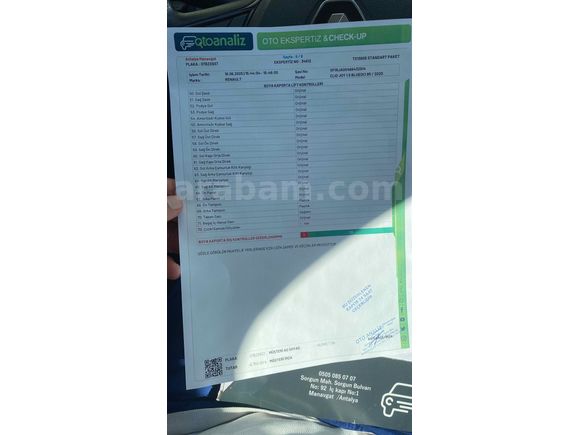 Sahibinden Renault Clio 1.5 BlueDCI Joy 2020 Model 