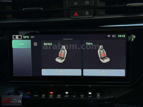 BOYASIZ SABELT KOLTUK CAM TAVAN PERFO PAKET 18.ooo KM