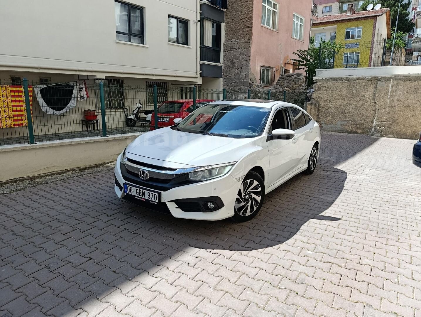 Sahibinden Honda Civic 1.6i VTEC Eco Elegance 2018 Model Ankara 118.000 km Beyaz 7