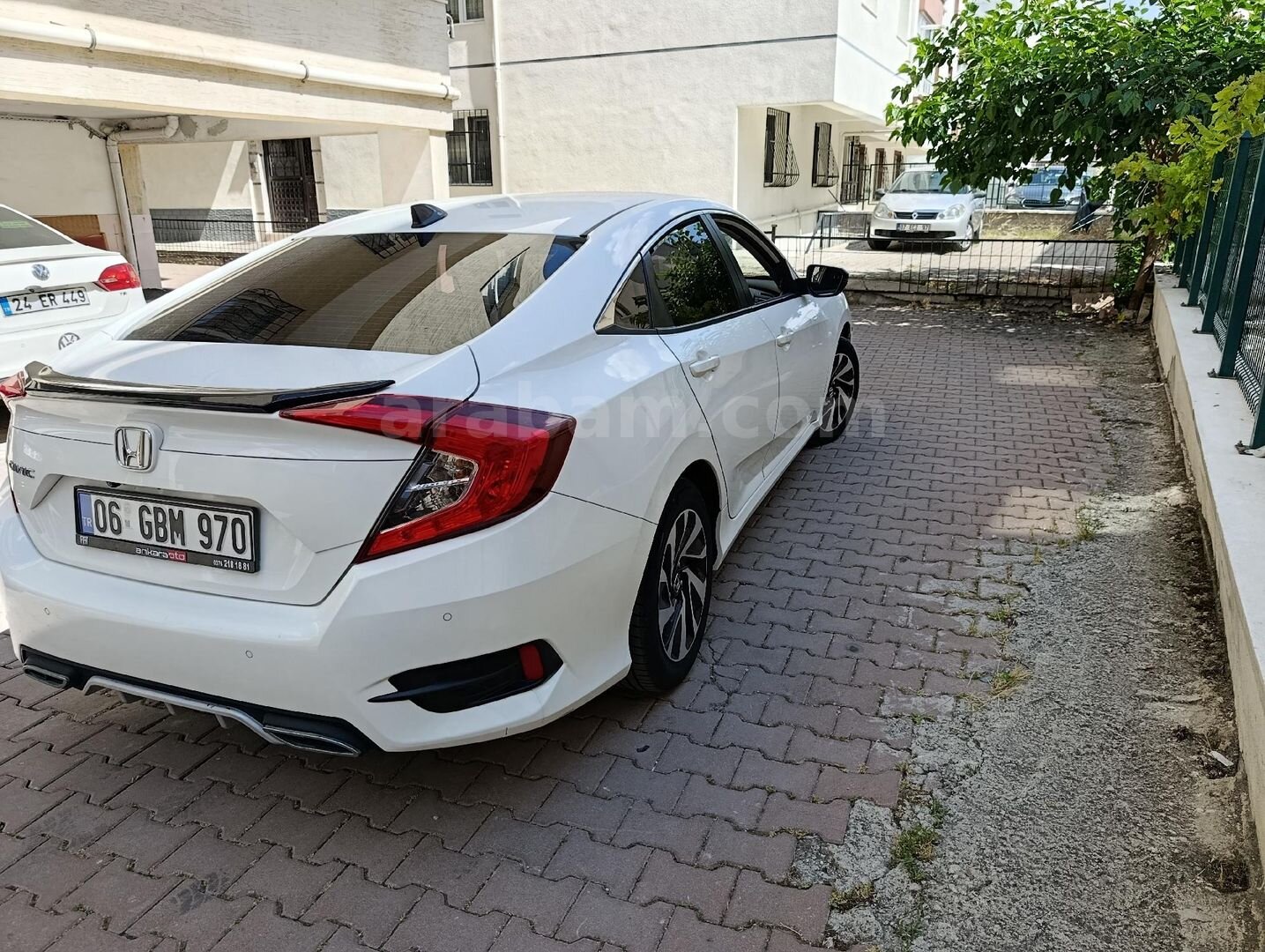 Sahibinden Honda Civic 1.6i VTEC Eco Elegance 2018 Model Ankara 118.000 km Beyaz 6