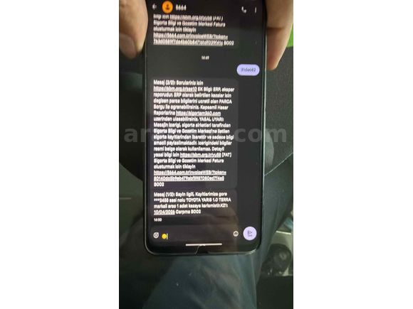 Öğretmenden satılık Yaris