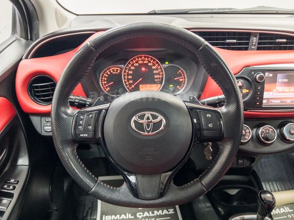 "%0 FAİZ KREDİ"2014 YARIS 1.33 STYLE RED SKYPACK "95.719 KM"