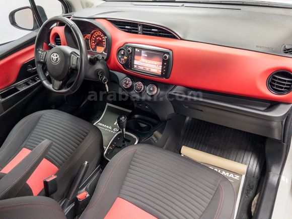 "%0 FAİZ KREDİ"2014 YARIS 1.33 STYLE RED SKYPACK "95.719 KM"