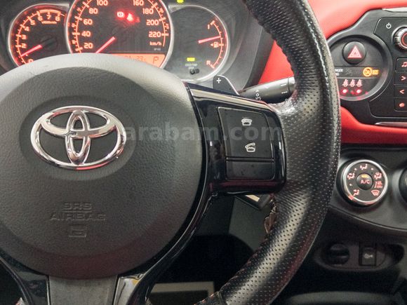 "%0 FAİZ KREDİ"2014 YARIS 1.33 STYLE RED SKYPACK "95.719 KM"