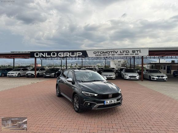 ÜNLÜ GRUP TAN 2021 FİAT EGEA CROSS URBAN LPG'Lİ ÖZEL YEŞİL RENK