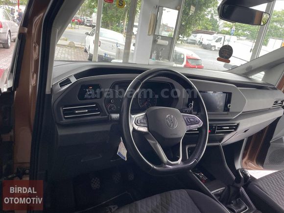 2021 VW CADDY 2.0TDI LİFE MANUEL CAM TAVANLI 171 BİN KM