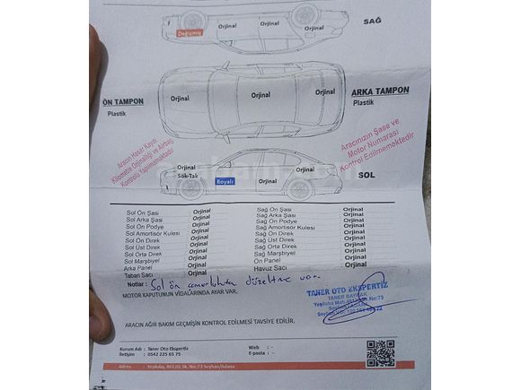 Öğretmenden Temiz Ford focus