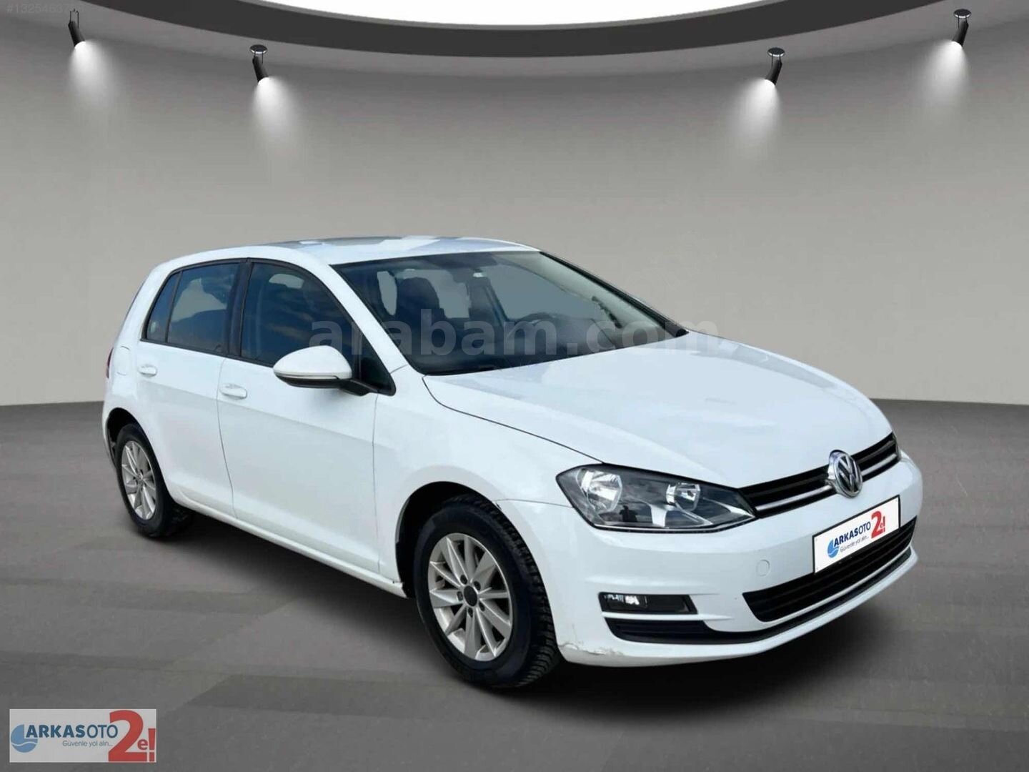 Galeriden Volkswagen Golf 1.6 TDi BlueMotion Midline Plus 2015 Model Ankara 243.440 km Beyaz 3